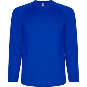 Roly Childrens/Kids Montecarlo Long-Sleeved Sports T-Shirt / Blue